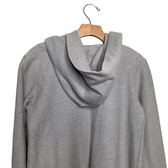 James Perse Standard French Terry Open Cardigan Jacket Size 2 (Medium) Draped - Picture 13 of 13